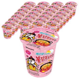 삼양 컵 까르보 불닭볶음면 80g, 36개