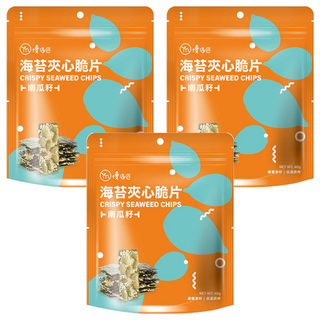 mysa 慢活匠 海苔夾心脆片 (南瓜籽) 40g, 3包