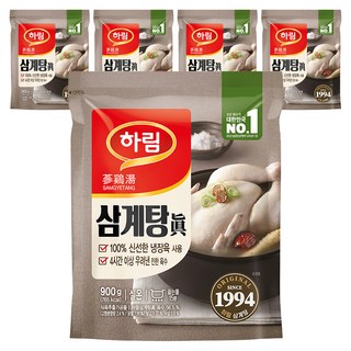하림 삼계탕, 5개, 900g