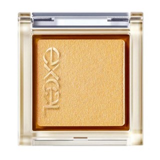 日本 excel 藝采單色眼影 1.2g, #R06 向葵芥黃, 1個