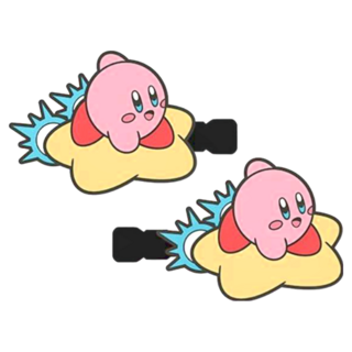 Nintendo 任天堂 卡比 30TH 飛行 可愛造型髮夾