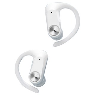 骨傳導藍牙耳機 無線運動耳機 掛耳式設計 輕巧舒適, DTA-Q2S, 白色