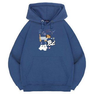 ELLENASSY Dog Friend 寬鬆版連帽衫