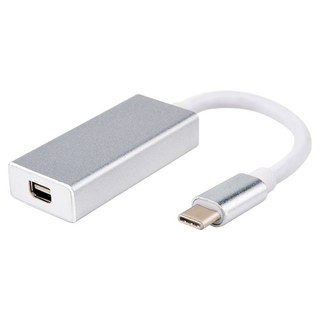 Neon 台灣霓虹 4Kx2K Type-C公轉Mini DP母轉接器, E4KCMMIDF1, 1個