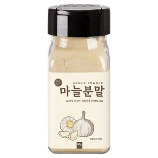 바른미각 마늘 분말, 1개, 60g