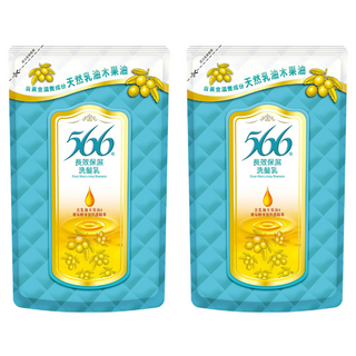 566 長效保濕洗髮乳，乳油木果，蘆薈萃取，鎖水保濕, 510g, 2包