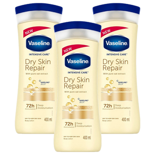 Vaseline 凡士林 潤膚乳液 全效滋潤, 400ml, 3瓶