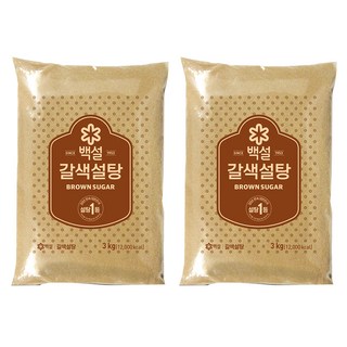CJ BEKSUL 白雪 黑糖, 3kg, 2個