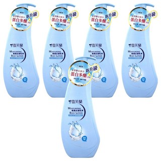 雪芙蘭 輕潤水感乳液 添加蛋白多醣、綿羊油與蘆薈露 深層滋潤保濕, 300ml, 5瓶