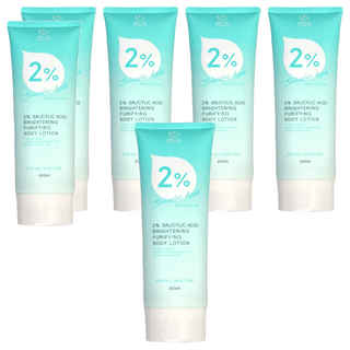 MY SCHEMING 我的心機 2%水楊酸補水淨白身體乳, 200ml, 6件