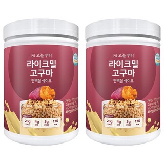 Fromtoday Like Meal 地瓜味蛋白奶昔, 2個, 450g