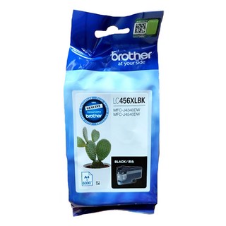 brother 兄弟牌 台灣公司貨 原廠高容量墨水匣 LC456XL-BK, 黑色, 1個