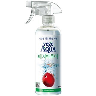 vege AQUA 蔬果清潔劑, 475ml, 1瓶