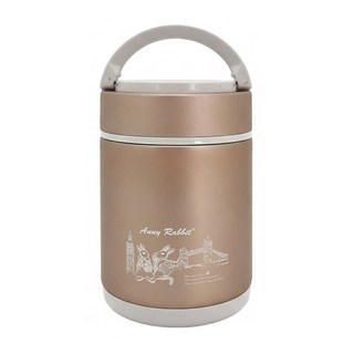 Anny Rabbit 安妮兔 真空提把燜燒罐 - 560ml, 古銅色, 1個