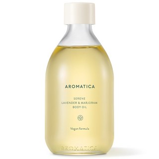 [비건라이프] 아로마티카 서렌 바디오일 라벤더 앤 마조람, 100ml, 1개
