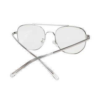 the brille 雙樑方形金屬飛行員眼鏡框
