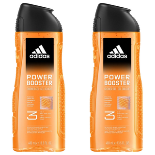 adidas 愛迪達 男性三合一潔顏洗髮沐浴露 極限釋放, 400ml, 2瓶