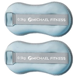 MICHAEL FITNESS 麥克健身 運動沙袋 1.5kg 2個 負重 運動 跑步 瑜伽 兒童舞蹈訓練, 藍色, 不適用
