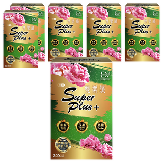 DV 麗彤生醫 雙樂纖SUPER PLUS+, 30顆, 430mg, 6盒