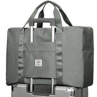 Apilco 可折疊旅行用波士頓包 行李箱結合輔助包