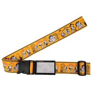 VANGUARD 行李束帶 SNOOPY 東帶-聚酯纖維、帶扣-聚縮醛, 黃色, 5 x 172cm