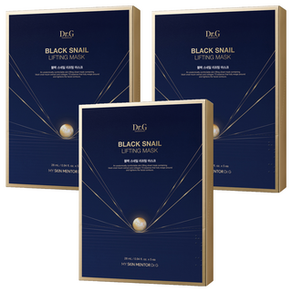 닥터지 블랙 스네일 리프팅 마스크, 5개입, 3개