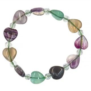 一見頃心 粉彩螢石手鍊, 彩色, 10 x 10 x 2cm