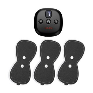 한경희생활과확 저주파 마사지기 전용 본품 HM-1905 + 리필패드 3p, HM-1905(블랙), 블랙