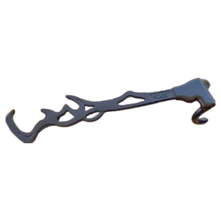 TKS 上帝之手 燈勾 TKS-GK1 330mm 適用於30mm 33mm營柱, 黑色, 1個