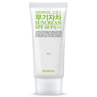 SIDMOOL 物理性防曬乳 SPF40 PA++, 50g, 1條