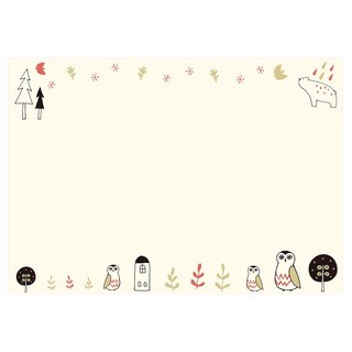 AA 晶裕荃 白板 磁鐵白板 WB65D-A303 森林, 奈米PET白板膜，書寫順暢，易於擦拭，強力磁性吸附，DIY剪裁，可彎曲捲收，攜帶方便, 42 x 29.7cm, 1個