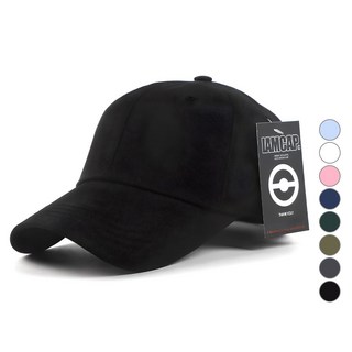 아이엠캡 남녀공용 베이직 무지 볼캡
