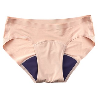 GoMoond 月亮褲 無痕日用中腰吸血內褲, 蜜桃膚