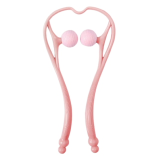 EORIN 경추 목 마사지기, 1개, 분홍색