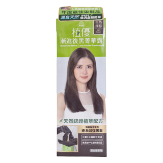 美吾髮 植優漸進復黑菁華露 400ml, 自然深棕色, 1盒