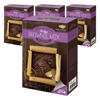 브레드가든 퍼지브라우니믹스, 4개, 400g