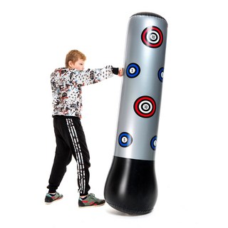 Big Wave 拳擊充氣沙包 160cm, 1個, 混合顏色