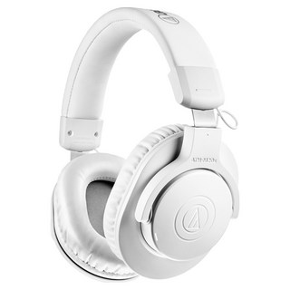audio-technica 鐵三角 耳罩式 藍牙耳機 原廠保固, ATH-M20xBT, 白色