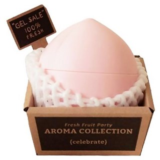 沐慕家居 水果造型室內香氛膏，100% Fresh, 水蜜桃香味, 1個