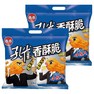 孔雀 香酥脆 香魚口味, 非油炸物, 160g, 2袋
