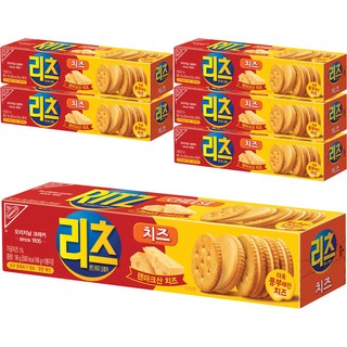 리츠 샌드위치 크래커 치즈, 96g, 6개