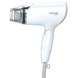 TESCOm 雙電壓負離子吹風機，海外電壓通用100-240V, BID392TW, 白色
