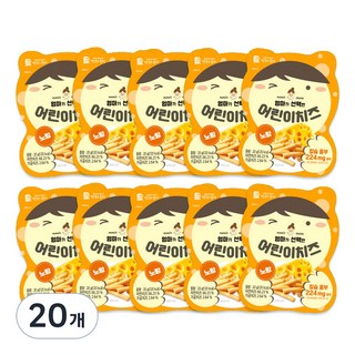 Well&Good 美味風景 起司條, 黃起司口味, 20包, 20g