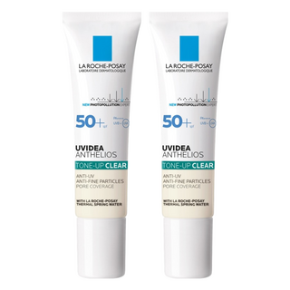 LA ROCHE POSAY 理膚寶水 台灣公司貨 全護極致抗油光防曬亮白乳 SPF50+ PA++++ UVA PRO, 30ml, 2條