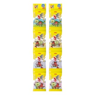 Calbee 卡樂比 Kappa Ebisen 河童蝦條 4小包迷你版 開胃蛋黃醬汁及和風醬汁紫菜口味, 14g, 2組