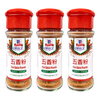 McCormick 味好美 五香粉調味料, 純天然香料 無人工添加物, 28g, 3瓶