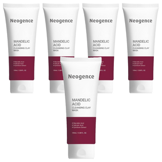 Neogence 杏仁酸毛孔深層清潔泥膜 5分鐘速淨 100%地中海火山泥, 5條, 1入