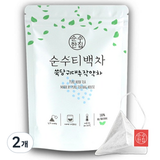 순수한집 쑥 당귀 대추 작약차 티백, 1.5g, 10개입, 2개