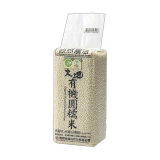池上多力米 池上大地 有機圓糯米, 1.5kg, 1包