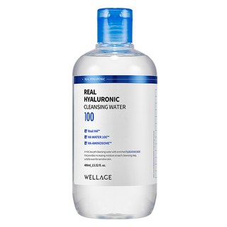WELLAGE 唯拉珠 玻尿酸水潤卸妝水, 400ml, 1瓶